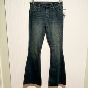 Articles Of Society Faith Flare Jeans Raw Hems NEW Size 30